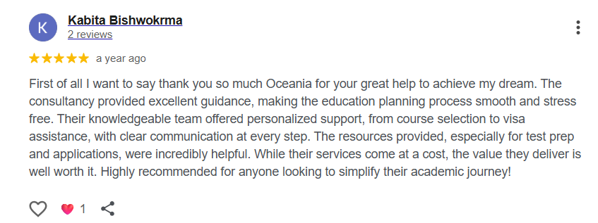 Visa grant